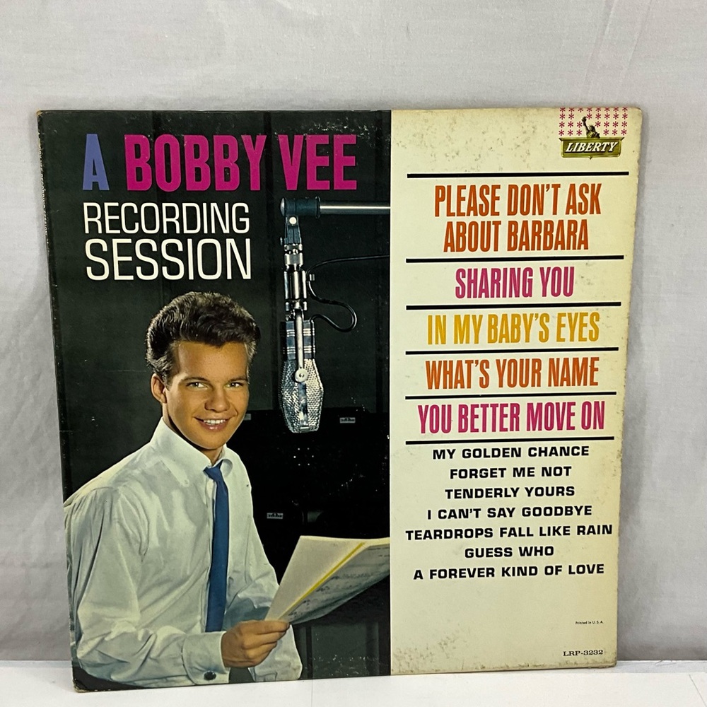 A Bobby Vee Recording Session - Liberty Records